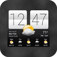 Sense V2 Flip Clock & Weather