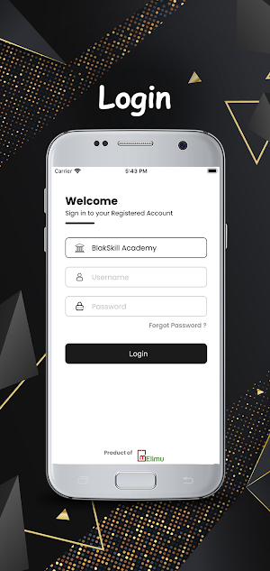 Blakskill Academy LMS Screenshot 0