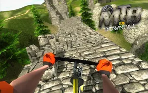 VR - MTB Downhill bicycle racing : VR Bicycling Screenshot 2