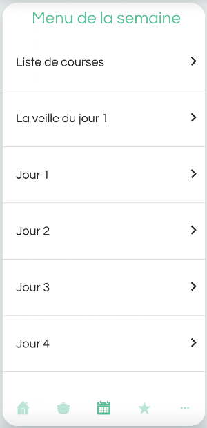 Leloup Nutrition : meal plan Screenshot 3