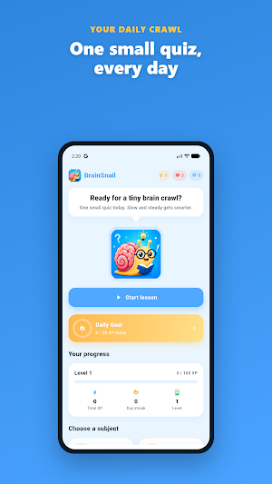 BrainSnail: Quiz & Learn Screenshot 1