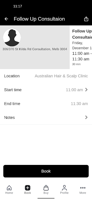 Australian Hair & Scalp Clinic Screenshot 2