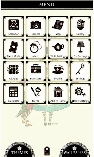 Alice Theme Cheerful Tea Party Screenshot 2