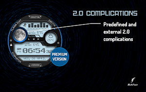 Digital Vision Watch Face Screenshot 2