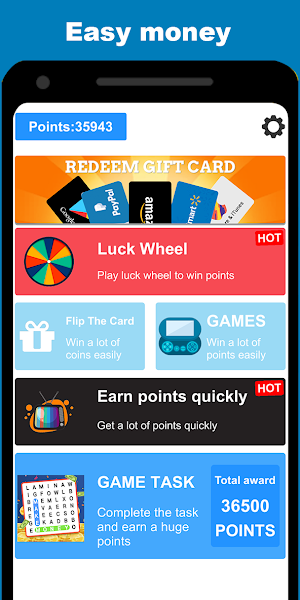 Make Money:Earn Cash|GiftCards Screenshot 0