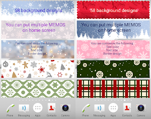Sticky Memo Notepad *Christmas* Screenshot 3
