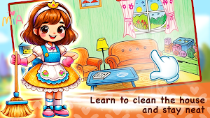 Cleaning Princess: Tidy House Screenshot 1