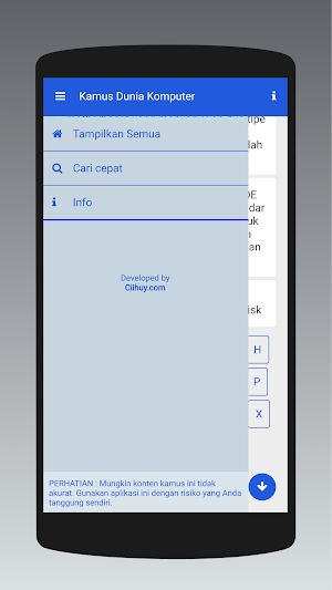 Kamus Dunia Komputer Screenshot 2