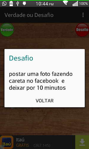 Verdade ou Desafio + 18 Screenshot 2