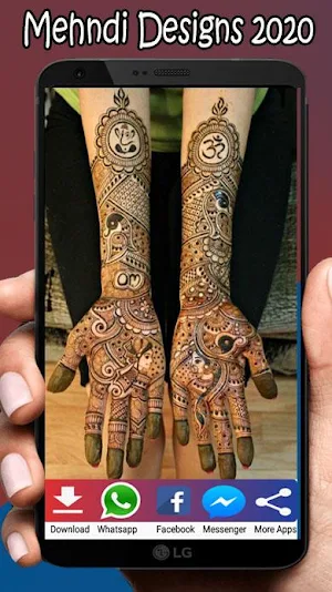Mehndi Design Book - Finger Mehndi Design Screenshot 2