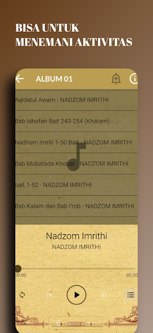 Lirik Lagu Mp3 Nadhom Imriti Screenshot 3
