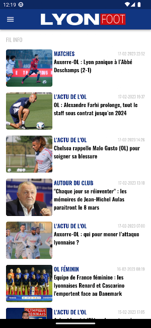 Lyon Foot Screenshot 3