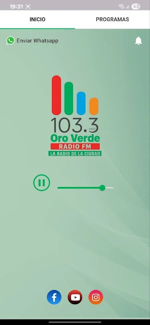 Oro Verde Radio Screenshot 1