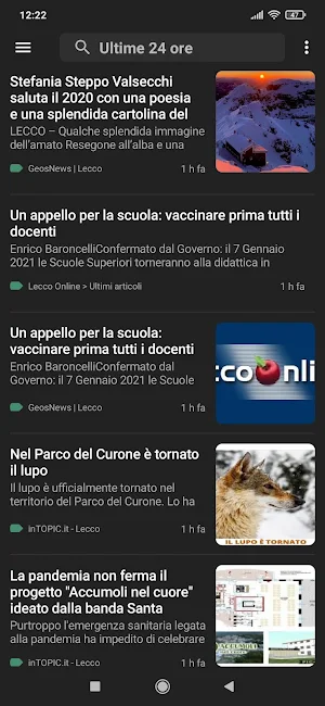 Lecco notizie Screenshot 2