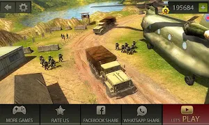 US Military Truck Drive: Army Vehicle Driving 2018 Screenshot 0
