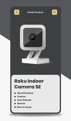 Roku Indoor Camera SE Advice Screenshot 2