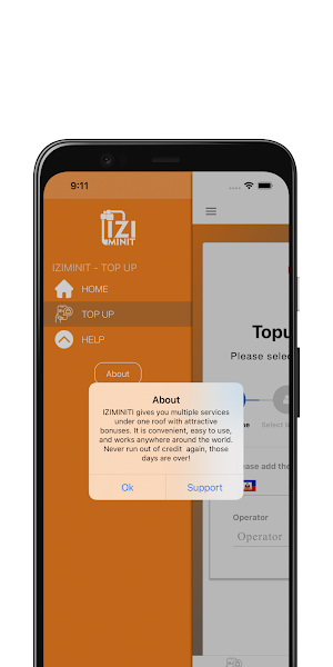IZI MINIT - Top Up Screenshot 2