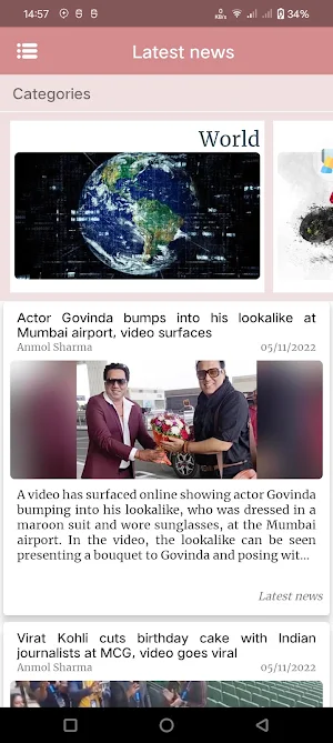 Last News Screenshot 0