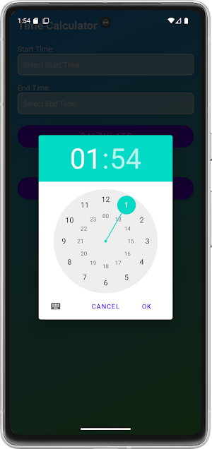 Study Planner Time Calculator Screenshot 3