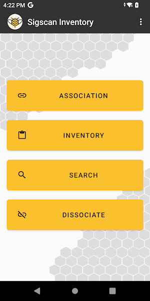 Sigscan Inventory Screenshot 1