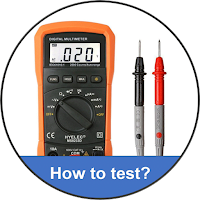 Electronic parts test training