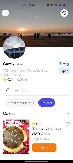 BRISKO – Food Delivery App Screenshot 1