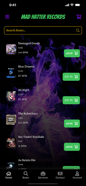 Mad Hatter Records Screenshot 0