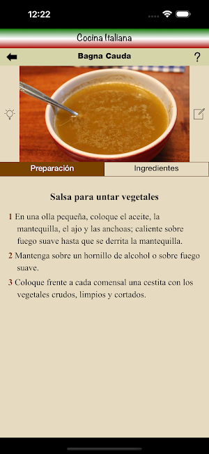 Cocina Italiana Screenshot 3