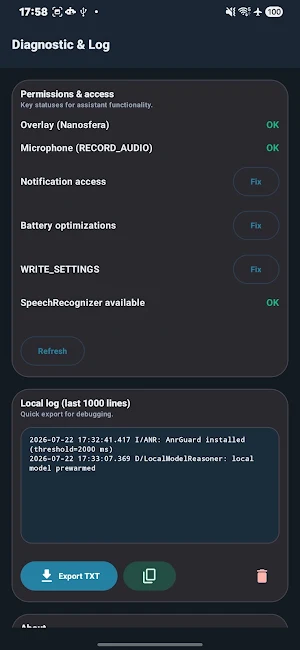MIRVAN-Your Voice Assistant Screenshot 1