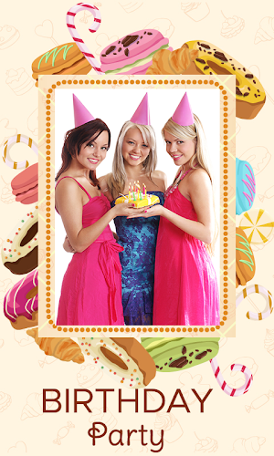 Happy Birthday Photo Frame Screenshot 2
