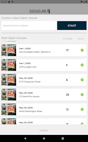 Signature Premier Open House Screenshot 3