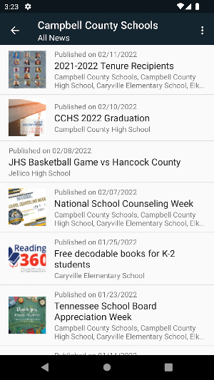 Campbell County Public Schools Screenshot 1