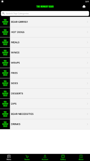 The Hungry Bear Screenshot 1