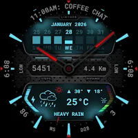 SkyWeek Watch Face 141