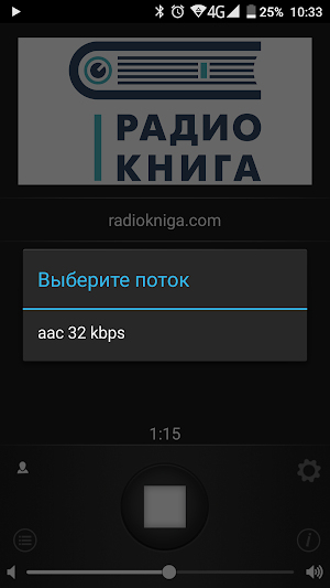 Радио "Книга" Screenshot 1