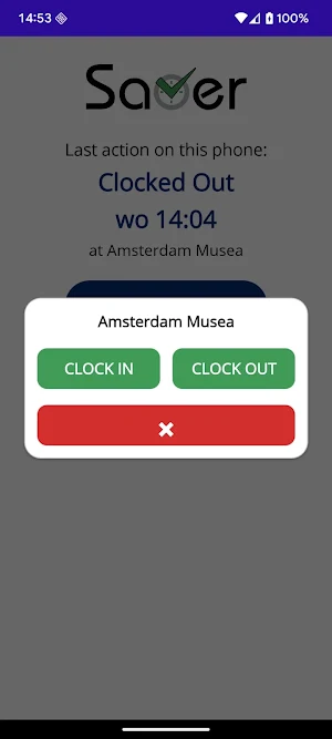 Construction Check-in  SaverIT Screenshot 3