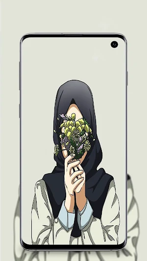 Hijab Girl Wallpaper Screenshot 3