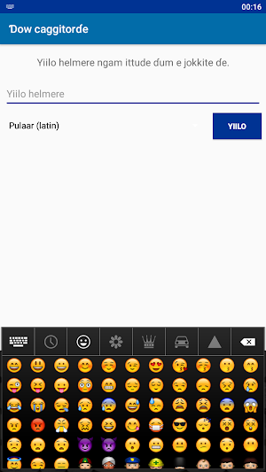 Fulah Keyboard (Tappirgal) Screenshot 1