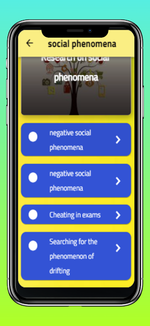 Prevalent Social Phenomena Screenshot 2