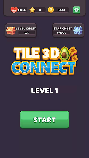 Tile Connect 3D - Match 3D & Block Puzzle Game Screenshot 0