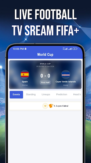 Live Football TV Stream FIFA+ Screenshot 0