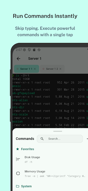 ZXshell - SSH Terminal Screenshot 3