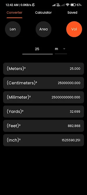 Feet & Inch Calculator Plus Screenshot 3