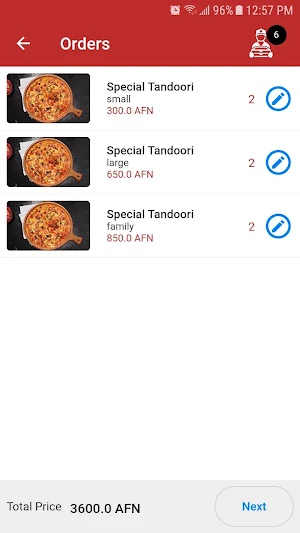 Tandoori Pizza Screenshot 2