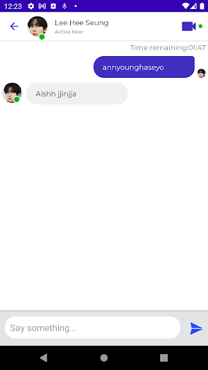 ENHYPEN Fake Chat & Video Call Screenshot 2