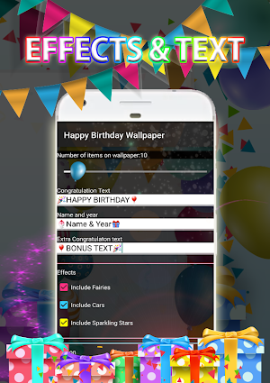 Happy Birthday Wallpaper Screenshot 1
