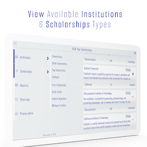 USA Institutions Screenshot 1