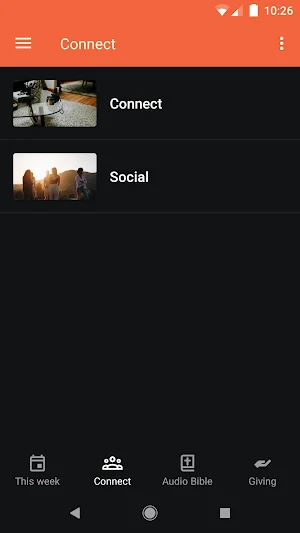 Dahlgren Baptist Church App Screenshot 1