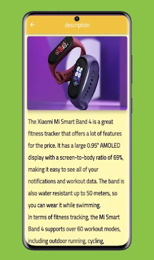 xiaomi Mi Smart Band 4 guide Screenshot 2
