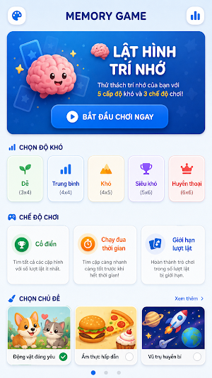 Memory Quiz Game Screenshot 0